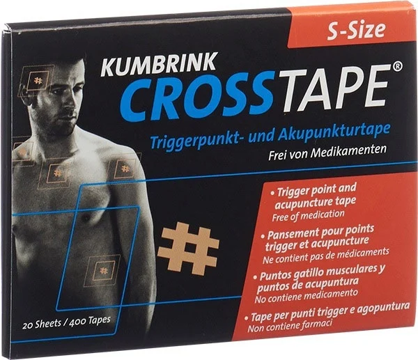 CROSSTAPE® Schmerz Akupunktur Tape S 400 Stück