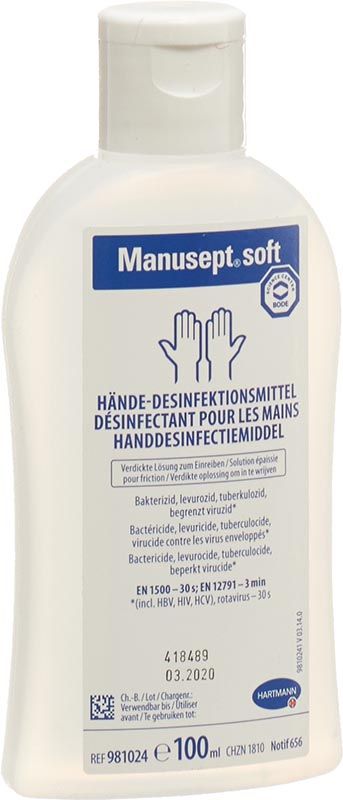 MANUSEPT soft Händedesinfektion Fl 100ml