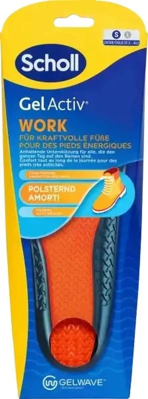 Scholl GelActiv Work&Boot Einleg S GelWave 1 Paar Scholl GelActiv Work&Boot Einleg S GelWave 1 Paar