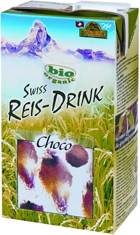 Soyana SWISS Ricedrink Choco bio Tetra 1lt Soyana SWISS Ricedrink Choco bio Tetra 1lt