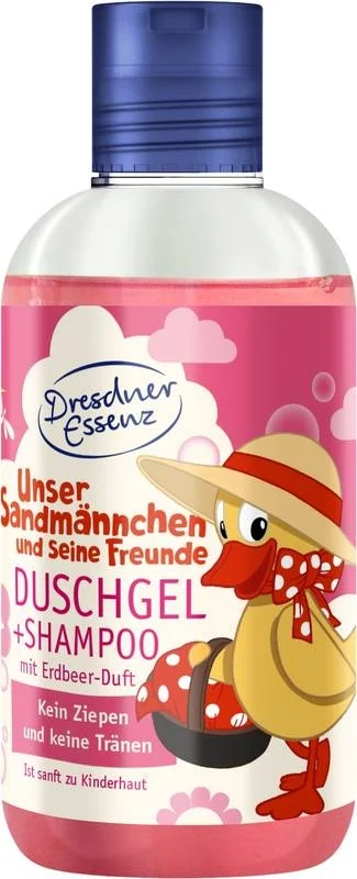 Dresdner Duschgel Sandmann 2in1 Erdbeer 250ml