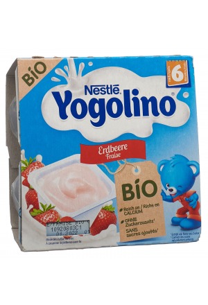 Nestlé Yogolino Bio Erdbeer 4 x 90g