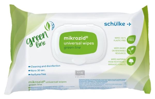 mikrozid universal wipes greenline SP Btl 114 Stück