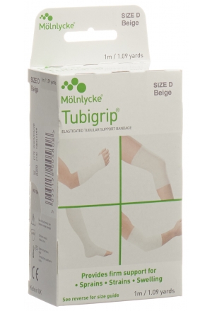 Tubigrip Schlauchbandage D 1mx7.50cm beige