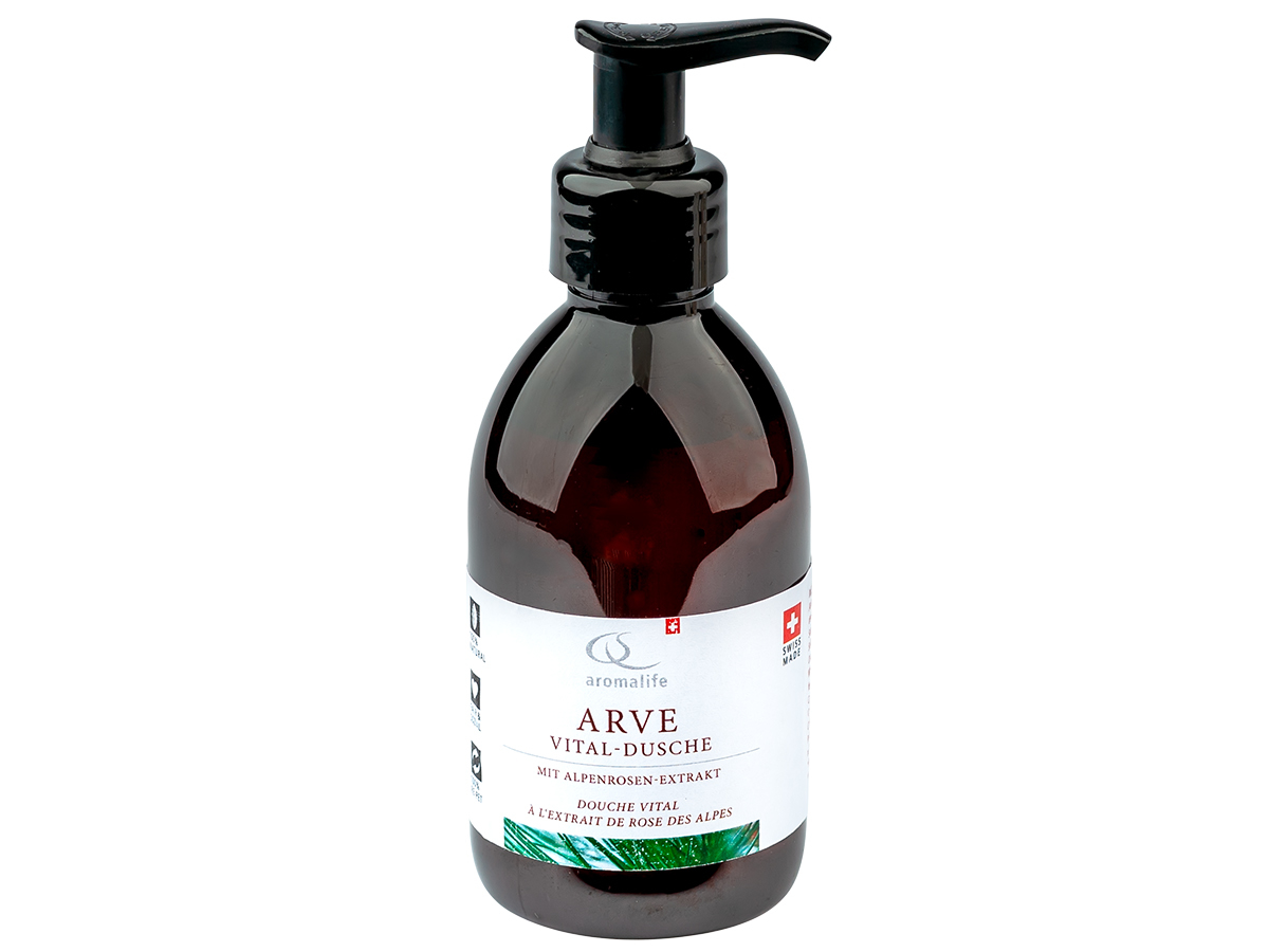 AROMALIFE ARVE Vital-Dusche Alpenrosen-Extr 250 ml AROMALIFE ARVE Vital-Dusche Alpenrosen-Extr 250 ml