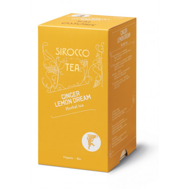 Sirocco Teebeutel Ginger Lemon Dream 20 Stück Sirocco Teebeutel Ginger Lemon Dream 20 Stück