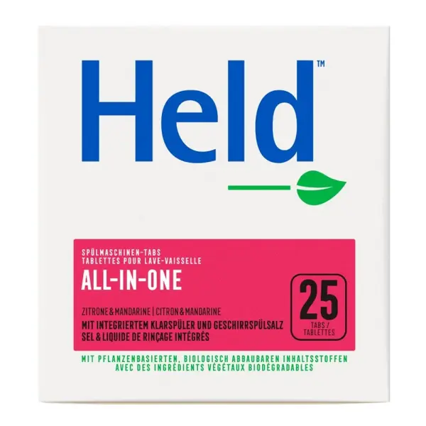 Held Geschirrspül-Tabs All in One Zit 24WL 24 Stück