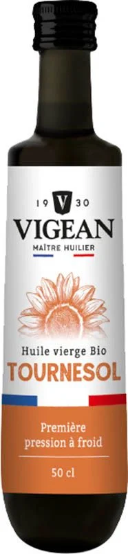 VIGEAN Sonnenblumenöl Bio Fl 500ml VIGEAN Sonnenblumenöl Bio Fl 500ml