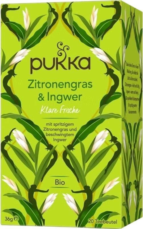 Pukka Citronnelle et Gingembre Tee Bio Btl 20 Stück Pukka Citronnelle et Gingembre Tee Bio Btl 20 Stück
