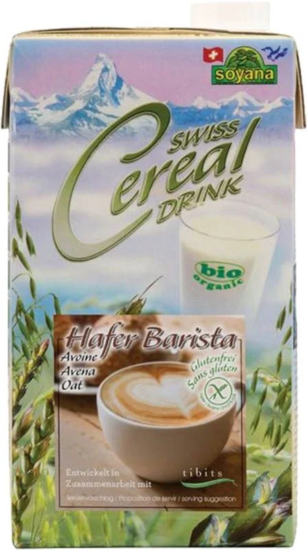 Soyana SWISS Cereal Hafer-Drink Barista 1lt Soyana SWISS Cereal Hafer-Drink Barista 1lt