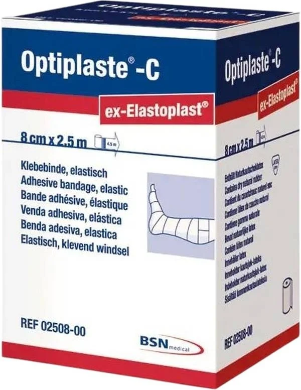 OPTIPLASTE-C Kompressionsbinde 2.5mx10cm