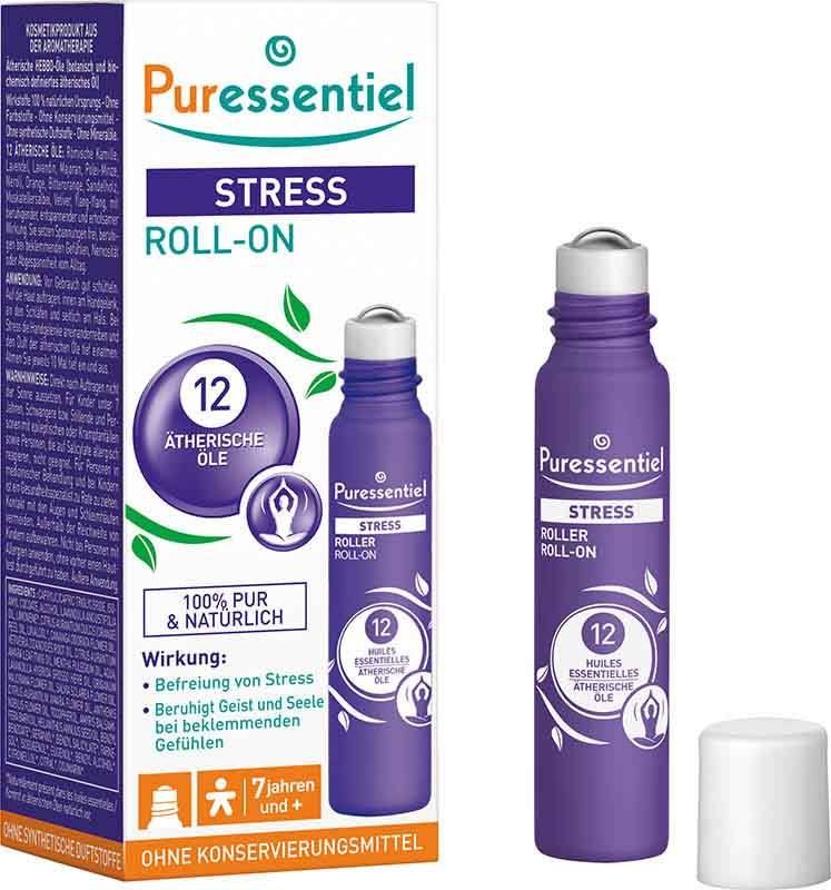 Puressentiel Stress Roll-On mit 12 ätherischen Ölen Fl 5ml Puressentiel Stress Roll-On mit 12 ätherischen Ölen Fl 5ml