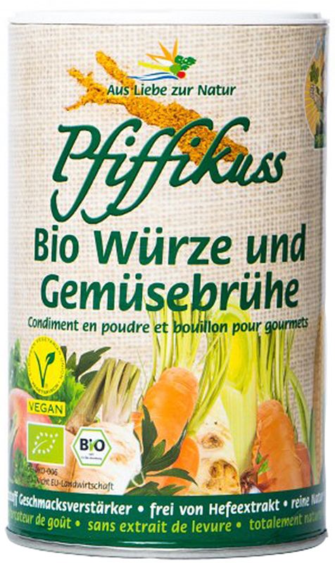 PFIFFIKUSS Gourmet Streuwürze Gemüsebrüh Bio 250g