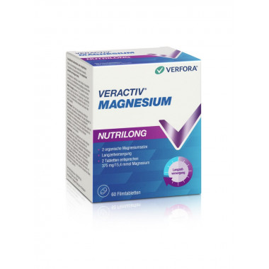 Veractiv Magnesium Nutrilong Tabletten 60 Stück Veractiv Magnesium Nutrilong Tabletten 60 Stück