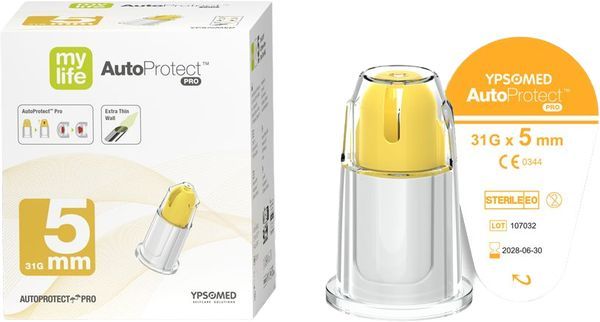 mylife AutoProtect PRO Pen-Nadel 31Gx5mm Box 100 Stück mylife AutoProtect PRO Pen-Nadel 31Gx5mm Box 100 Stück