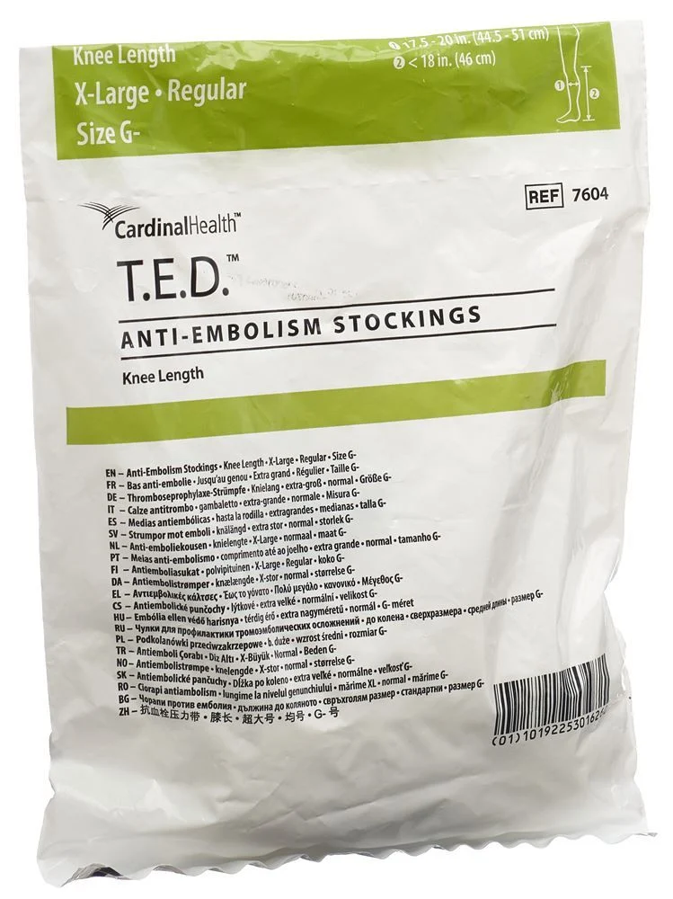 Ted Strümpfe knielang XL normal 1 Paar