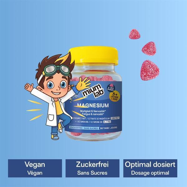 MiumLab Kids Gummies Magnesium 30 Stück