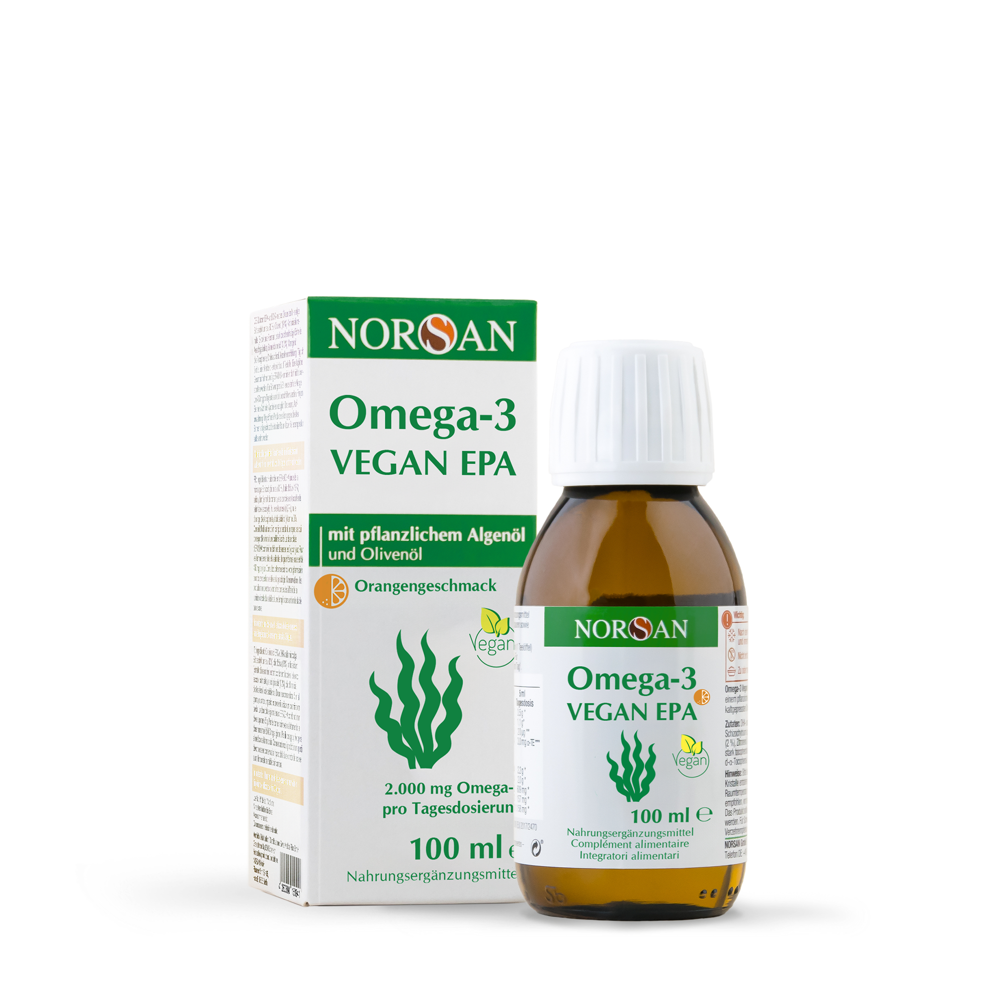 NORSAN Omega-3 VEGAN EPA Öl 100ml