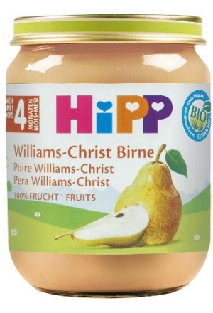 HIPP Bio Williams-Christ Birne Glas 125g