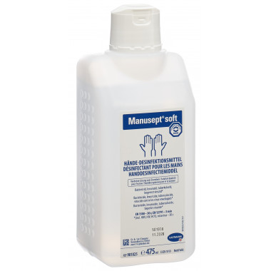 Manusept soft Händedesinfektion Fl 475ml