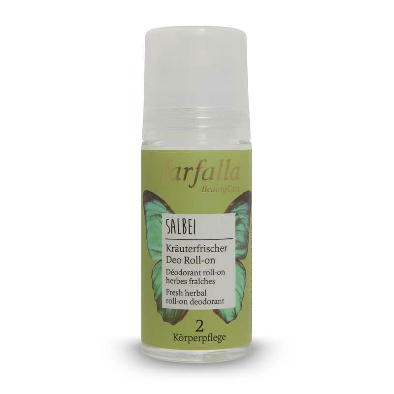 FARFALLA Kräuter Deo Roll-on Salbei 50ml FARFALLA Kräuter Deo Roll-on Salbei 50ml