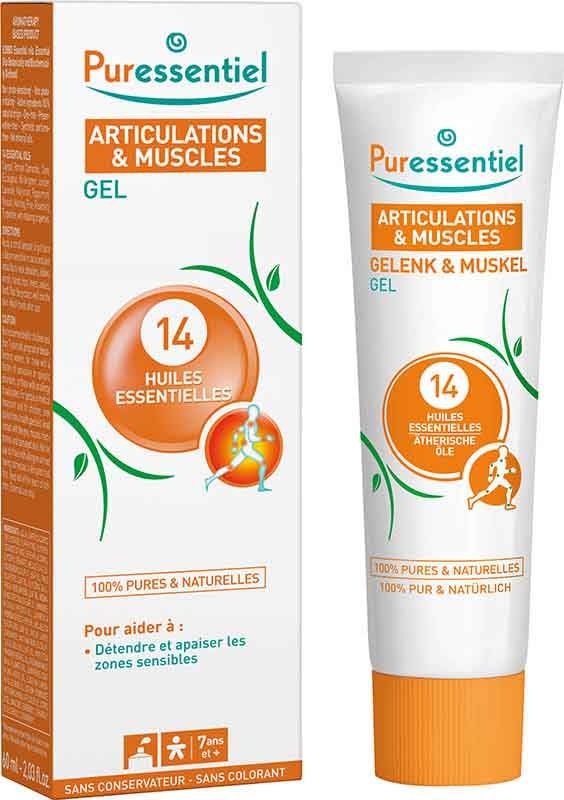 Puressentiel Gelenk & Muskel Gel 14 ätherische Öle 60ml Puressentiel Gelenk & Muskel Gel 14 ätherische Öle 60ml