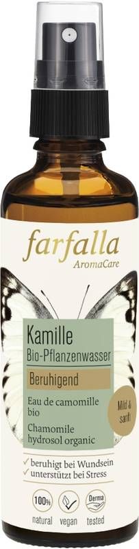 FARFALLA Bio-Pflanzenwasser Kamille 75ml FARFALLA Bio-Pflanzenwasser Kamille 75ml