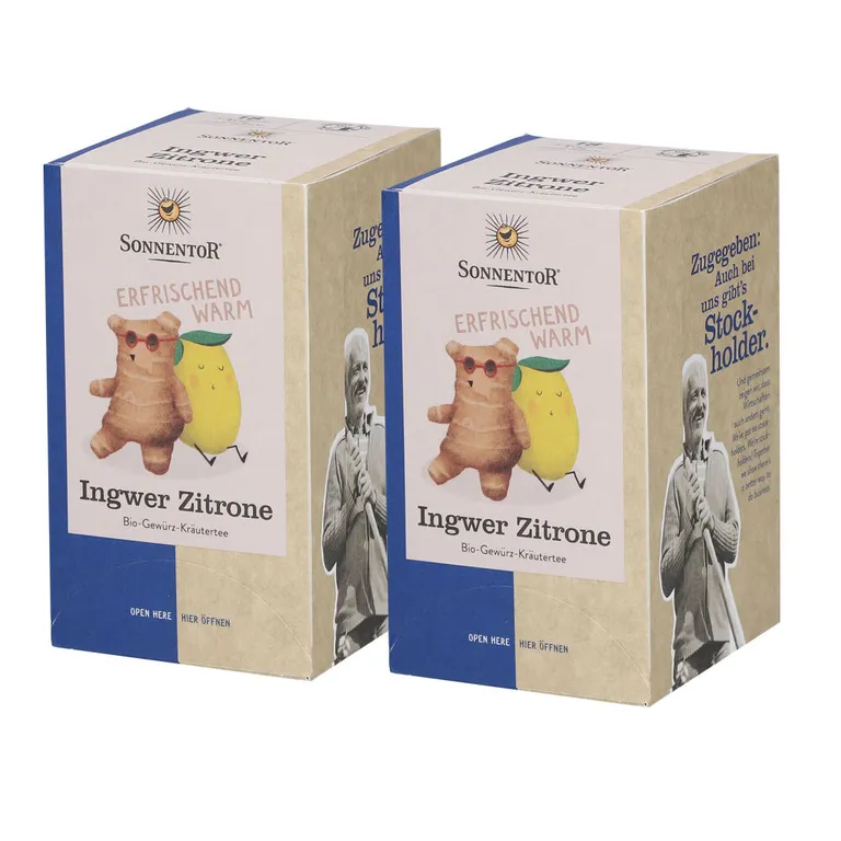 Sonnentor Ingwer Zitronen Tee 80g