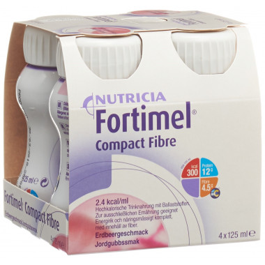 Fortimel Compact Fibre Erdbeer 4 x 125ml Fortimel Compact Fibre Erdbeer 4 x 125ml