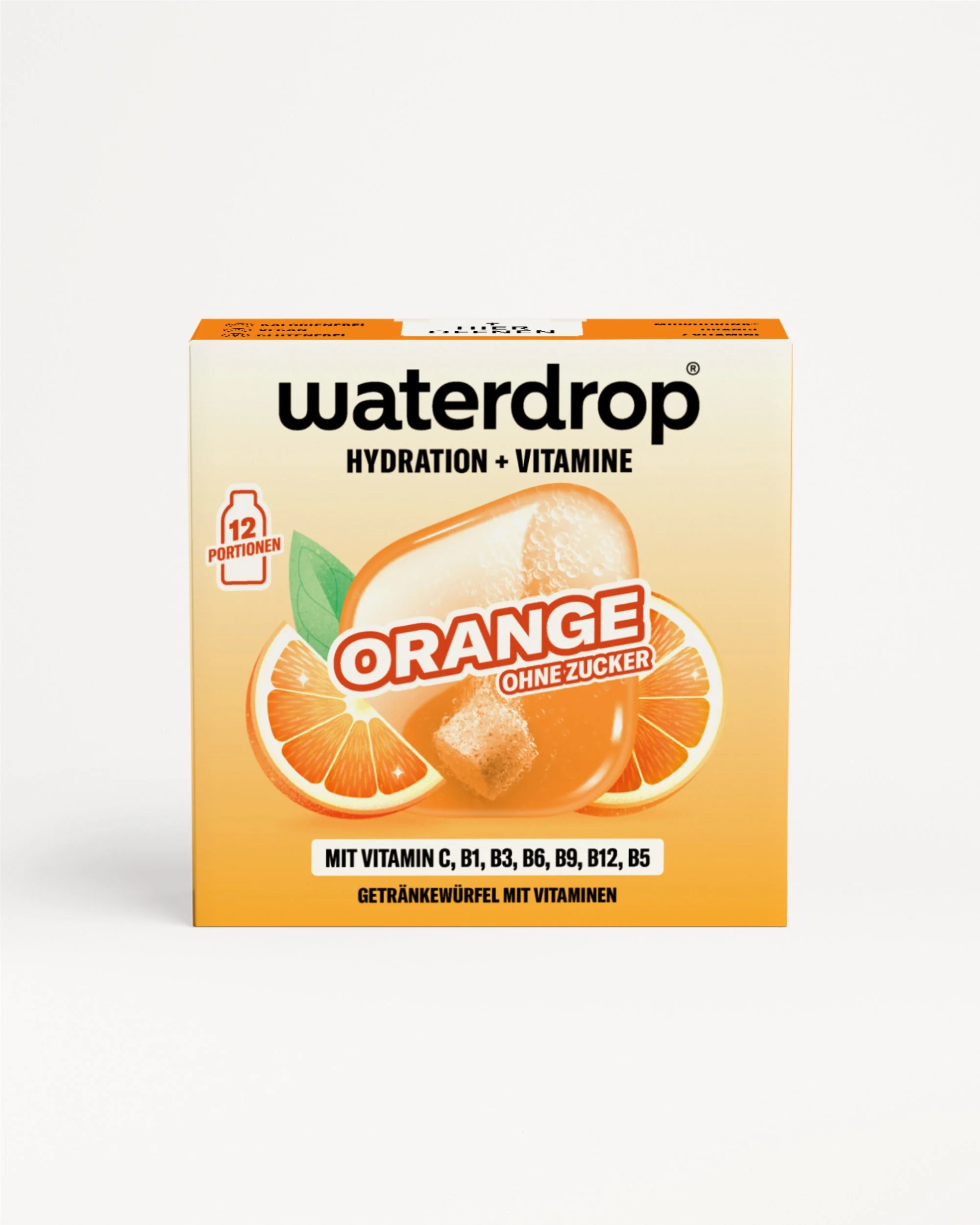 WATERDROP Orange ohne Zucker Box 24g