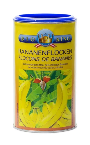 BioKing Bananenflocken getrocknet Bio 200g