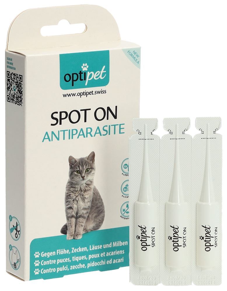 OPTIPET Spot On Antiparasite Katzen 6 x 1 ml OPTIPET Spot On Antiparasite Katzen 6 x 1 ml