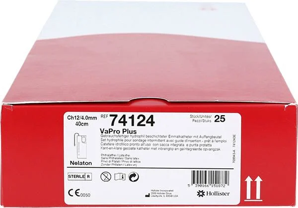 VaPro Plus 1x Kathet CH12 40cm Nel m Beutel 25 Stück