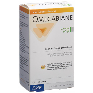 OMEGABIANE 3-6-9 Kapseln 100 Stück OMEGABIANE 3-6-9 Kapseln 100 Stück