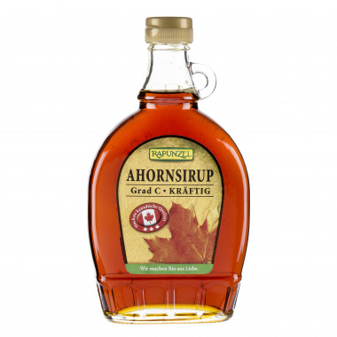 Rapunzel Ahornsirup Grad C medium 375ml Rapunzel Ahornsirup Grad C medium 375ml