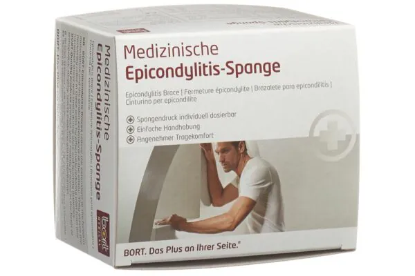 BORT Stabilo Epicondylitis Spange Gr4 silber BORT Stabilo Epicondylitis Spange Gr4 silber