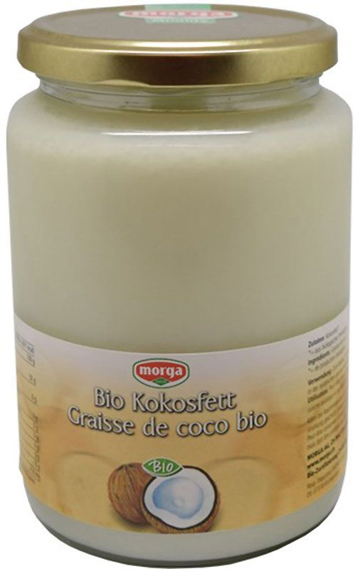 Morga Kokosfett Bio 625g Morga Kokosfett Bio 625g