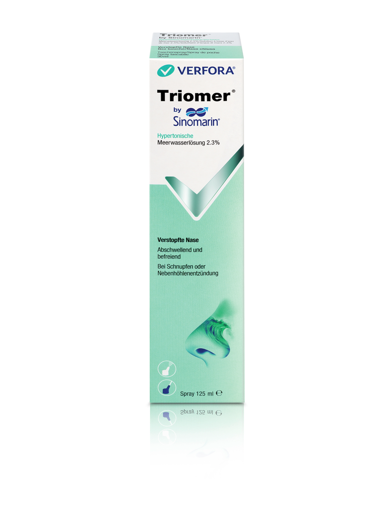 Triomer Nasenspray Sinomarin hypertonisch Flasche 125 ml Triomer Nasenspray Sinomarin hypertonisch Flasche 125 ml