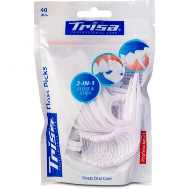 Trisa Floss Picks Professional 40 Stück Trisa Floss Picks Professional 40 Stück