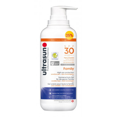 Ultrasun Family SPF30 -25% Disp 400ml Ultrasun Family SPF30 -25% Disp 400ml