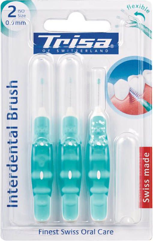 Trisa Interdental Brush ISO 2 0.9mm 3 Stück Trisa Interdental Brush ISO 2 0.9mm 3 Stück