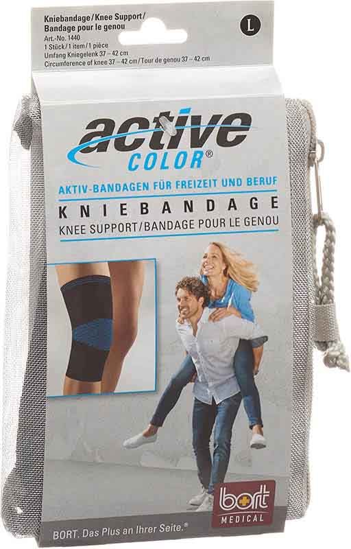 BORT ActiveColor Kniebandage S -32cm schwarz BORT ActiveColor Kniebandage S -32cm schwarz