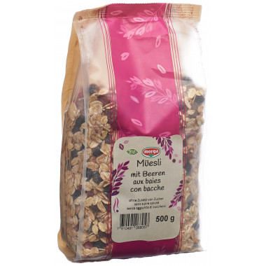 Morga Müesli mit Beeren Bio Btl 500g