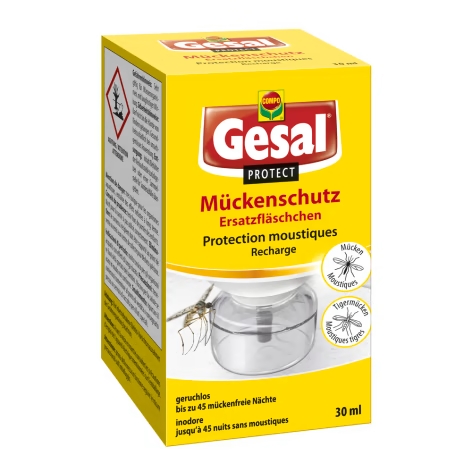 Gesal PROTECT Mückenschutz Ersatzfläschchen 30ml Gesal PROTECT Mückenschutz Ersatzfläschchen 30ml