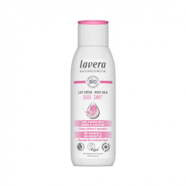 Lavera Bodymilk sanft bio Wildrose & bio Sheabutter Fl 200ml