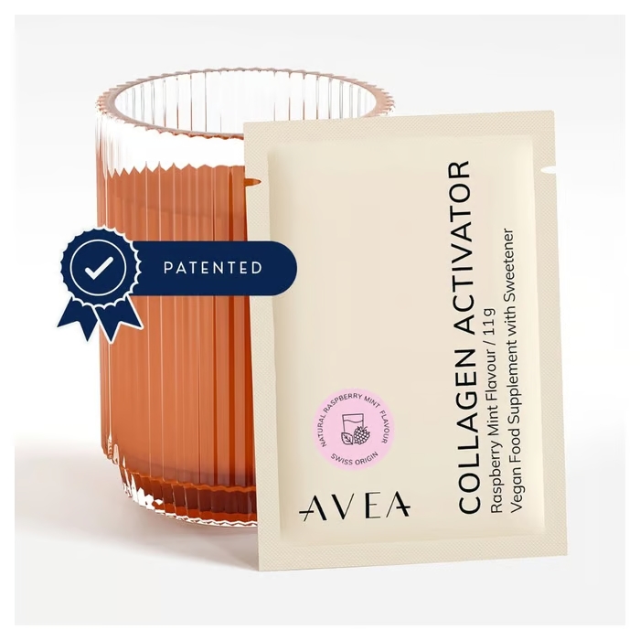 AVEA Collagen Activator Himbeer-Minz Pulver 30 Stück
