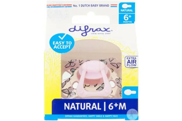 Difrax Nuggi Natural 6+M Silikon