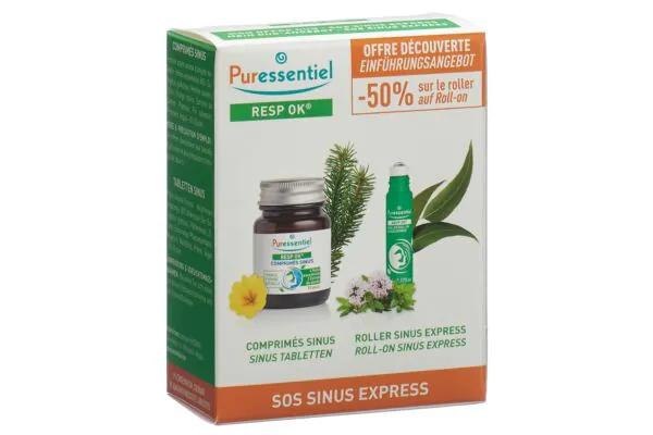 Puressentiel Sinus Box Kapseln + Roll-on Puressentiel Sinus Box Kapseln + Roll-on