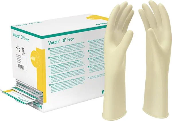 Vasco OP FREE Handsch Gr7.0 steril o Latex 40 Paar