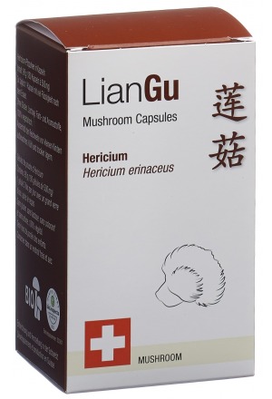 LianGu Hericium Mushrooms Kapseln 180 Stück LianGu Hericium Mushrooms Kapseln 180 Stück